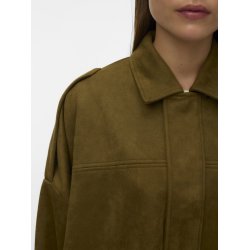 VERO MODA HAZEL FAUX BOMBER JAKKE MILLITARY OLIVE- 10353230