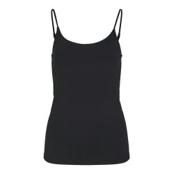 VILA KENZA SINGLET TOP BLACK - 14097189