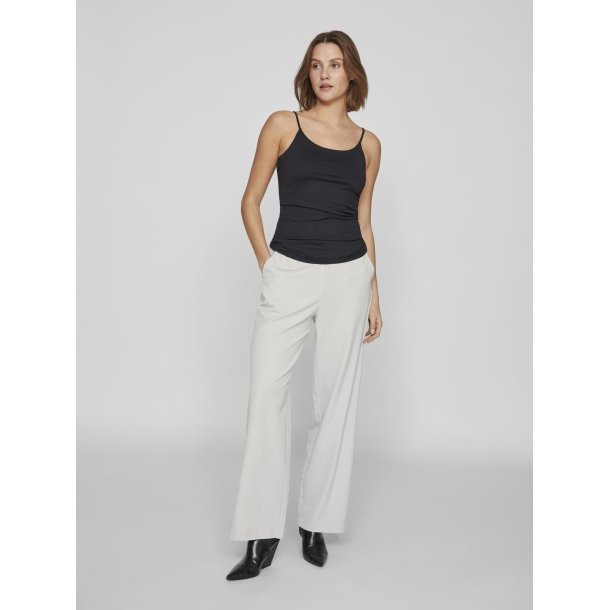 VILA KENZA SINGLET TOP BLACK - 14097189