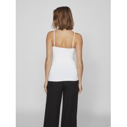 VILA KENZA SINGLET TOP WHITE - 14097189