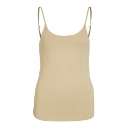 VILA KENZA SINGLET TOP CUBAN SAND - 14097189
