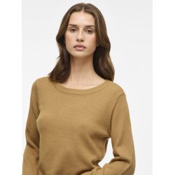  VILA RIL BISTRE/DARK MELANGE STRIK O HALS - 14054177