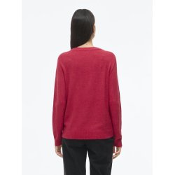  VILA RIL JESTER RED STRIK O-HALS - 14054177