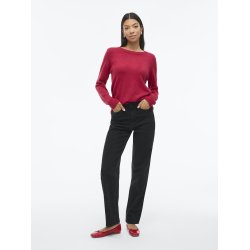  VILA RIL JESTER RED STRIK O-HALS - 14054177