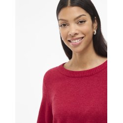  VILA RIL JESTER RED STRIK O-HALS - 14054177