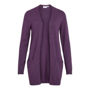 VILA RIL OPEN L/S  KNIT CARDIGAN NOOS IMPERIAL PURPLE - 14044041