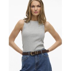 VILA SOLA TANK TOP LIGHT GREY MELANGE - 14101757