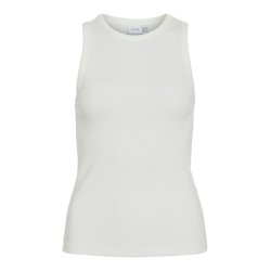 VILA SOLA TANK TOP SNOW WHITE - 14101757