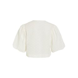 VILA CLEO O-NECK 2/4 CLOUD DANCER BOLERO/DC - 14113335