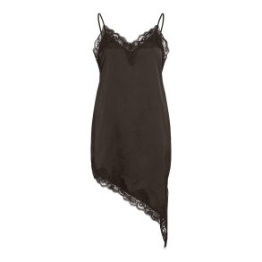 VILA LACEY STRAP DRESS COFFEE BEAN 14118035