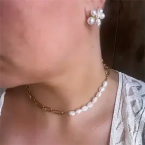 WOLFF JEWELRY VONDA NECKLACE G/B - N780