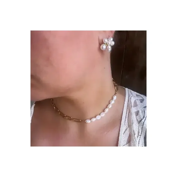 WOLFF JEWELRY VONDA NECKLACE G/B - N780