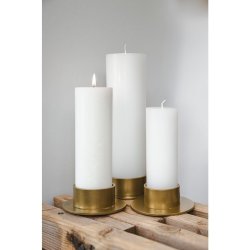 KUNSTINDUSTRIEN THE CIRCLE LYSESTAGE 5 CM. GULD - 10-CI5