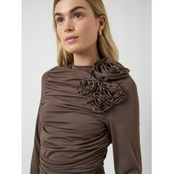 YAS DONA LS TOP CHOCOLATE BROWN - 26041317