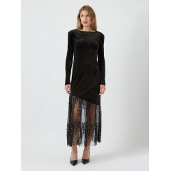 YAS TERA LS LONG DRESS BLACK - 26038952