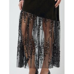 YAS TERA LS LONG DRESS BLACK - 26038952