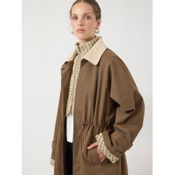 YAS MALOMA LS COAT SHITAKE - 26039621