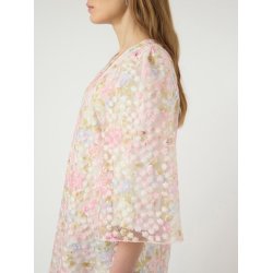 YAS LEANNA 3/4 DRESS PRISTINE/LEANNA - 26040084